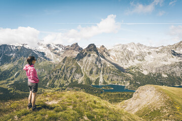 Panorama del parco dell'Alpe Devero, Piemonte