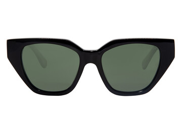 Sunglasses for female black shades with black frame front view