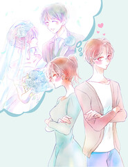 結婚を意識する男女