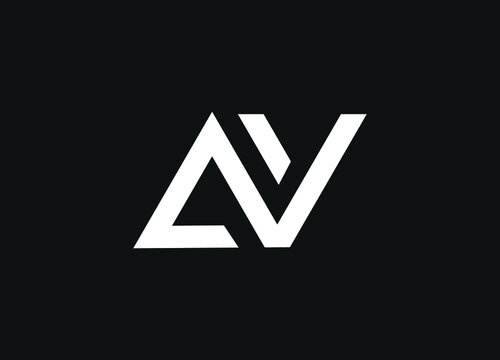 AY A and Y Alphabet initial Letter Monogram modern Design  Icon Logo vector illustration