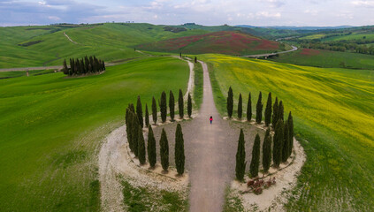 Panorama della Val d'Orcia