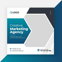 Digital Marketing Corporate Social Media Post banner Template