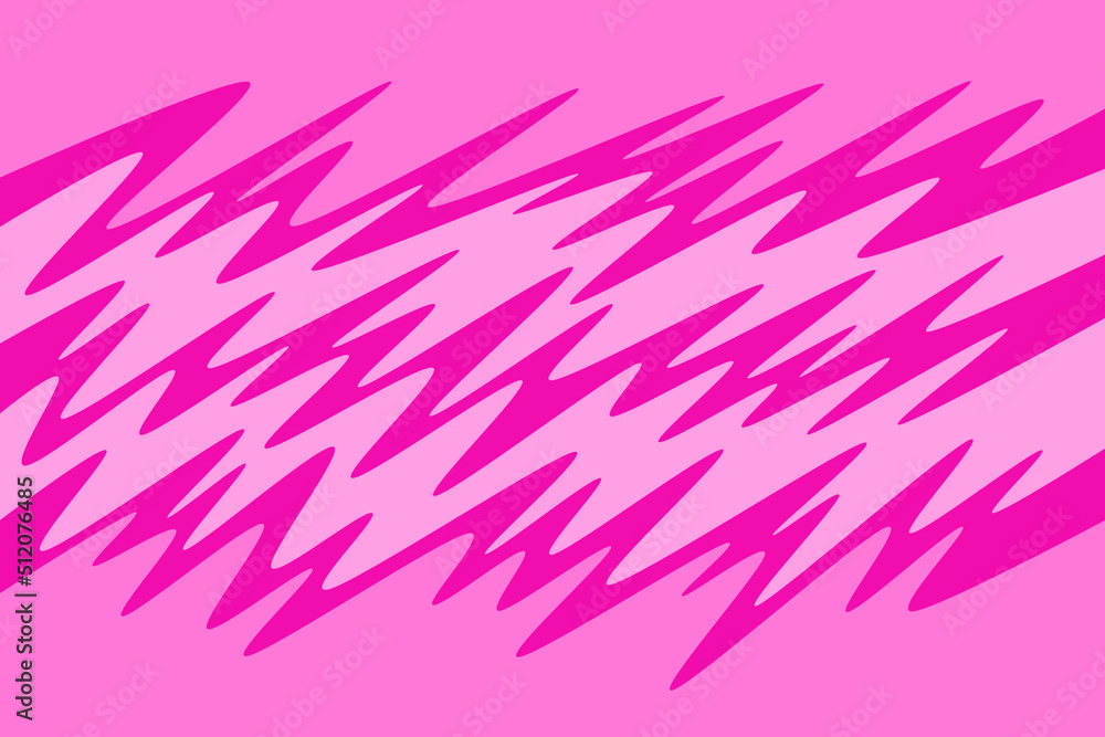 Poster simple background with pink gradient waving lines pattern