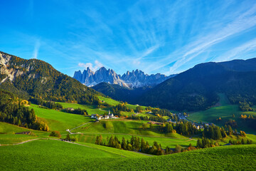 Santa Maddalena in Dolomites Range,South Tyrol