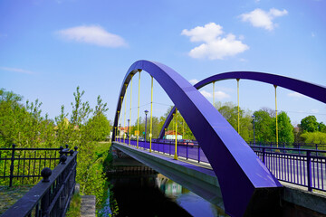 Blue Bridge near Bad Duben.
