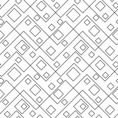 Seamless pattern. Abstract geometric background, broken lines. Vector design.