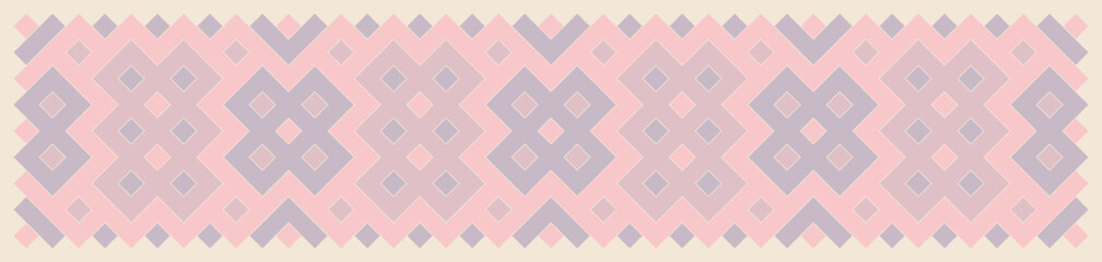 Multicolor truchet tiling connections illustration