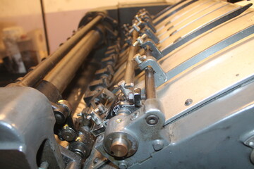 close up of heidelberg offset