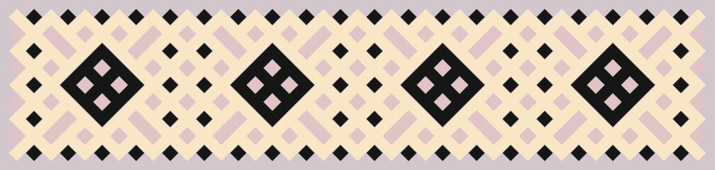 Multicolor truchet tiling connections illustration