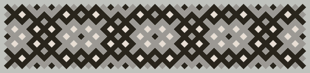 Multicolor truchet tiling connections illustration