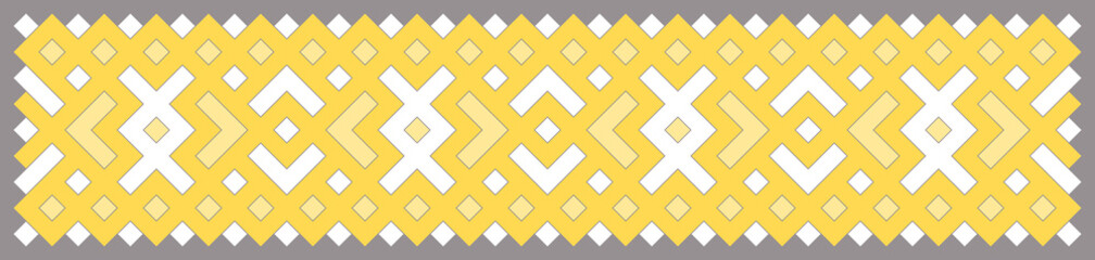 Multicolor truchet tiling connections illustration