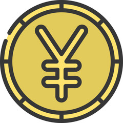 Yen Coin Icon