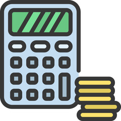 Calculate Finances Icon