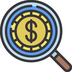 Financial Research Icon