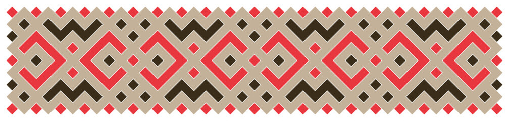 Multicolor truchet tiling connections illustration