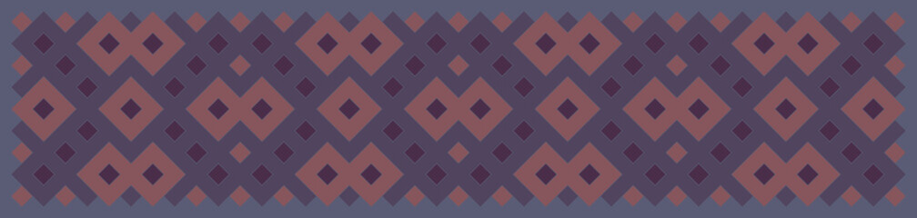 Multicolor truchet tiling connections illustration