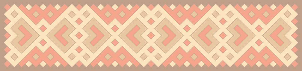 Multicolor truchet tiling connections illustration