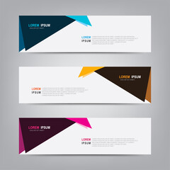 Banner background. Modern Graphic Template Banner pattern for social media and websites