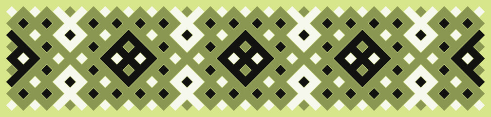 Multicolor truchet tiling connections illustration