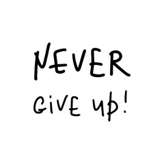 Digital illustration of motivational phrase