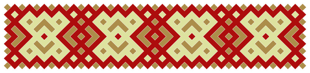 Multicolor truchet tiling connections illustration