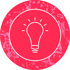 Fototapeta premium Unique Line Round Icon