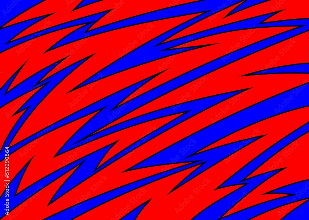 Poster abstract background with various sharp and arrow pattern