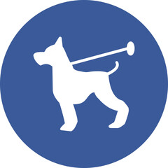 Dog Walking Icon
