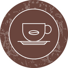 Unique Line Round Icon