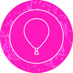 Unique Line Round Icon