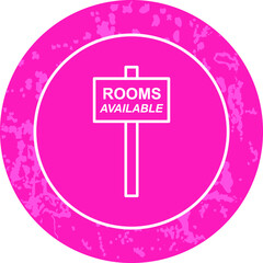 Unique Line Round Icon