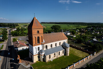 The Church of St. St. Nicholas of the early 17th century in the city of Mir