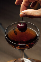 Manhattan cocktail