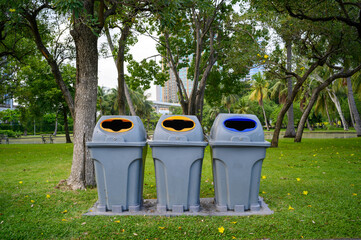 garbage bin