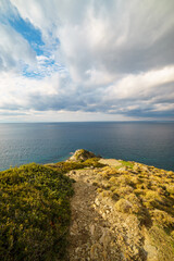 Landscape from Sarpincik Lighthouse, Karaburun, T&uuml;rkiye