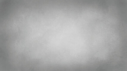 old plain white parchment paper illustration with vintage grunge fiber texture and soft faded gray and black vignette border on frame with light center for copy space for text or image or note