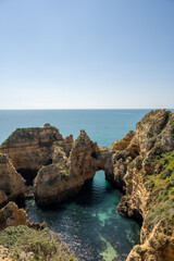 Fototapeta premium The Algarve in Portugal Die schönsten Strände und Küsten in Portugal