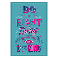 Obraz premium Positife quotes poster design, perfect for walldecor design