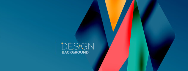 Background abstract overlapping shapes. Minimal composition vector illustration for wallpaper banner background or landing page