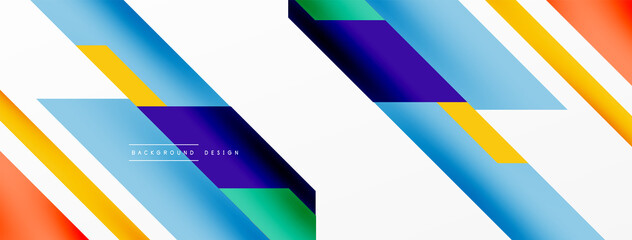 Dynamic lines background. Wallpaper for concept of AI technology, blockchain, communication, 5G, science, business and technology