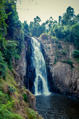 Stunning scenery of Haew Narok Waterfall,Khao Yai National Park,Nakhon Ratchasima,northeastern Thailand.