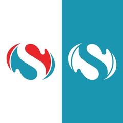 Business corporate S letter logo