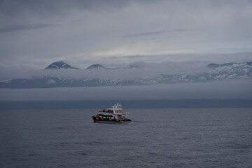 boat on the sea