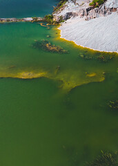 Aerial view of Grand Canyon in Ratchaburi province, Thailand
