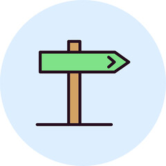 Fototapeta premium Signs Icon