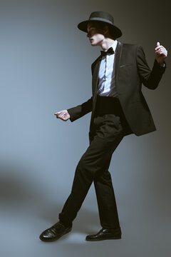 Dancing Man In Suit