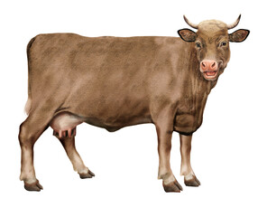 vache à lait, rigolote, qui rit, ferme, animal, blanc, bétail, mollet, taureau, lait, agriculture , gazon, bétail, champ, prairie, isolé, exploitation laitière, vache laitière, mammifère, alpage, natu