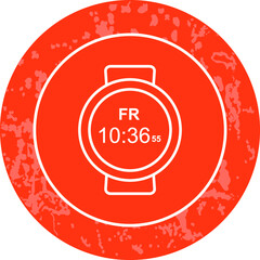 Fototapeta premium Unique Line Round Circle Icon