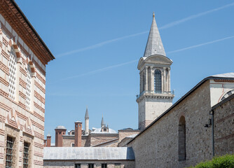 Fototapeta na wymiar Topkapı Palace in city Istanbul