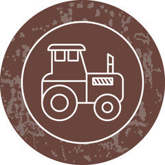 Unique Line Round Circle Icon